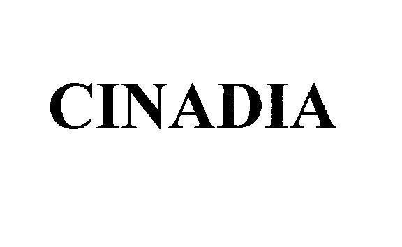 Mẫu nhãn hiệu CINADIA
