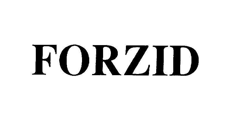 Mẫu nhãn hiệu FORZID