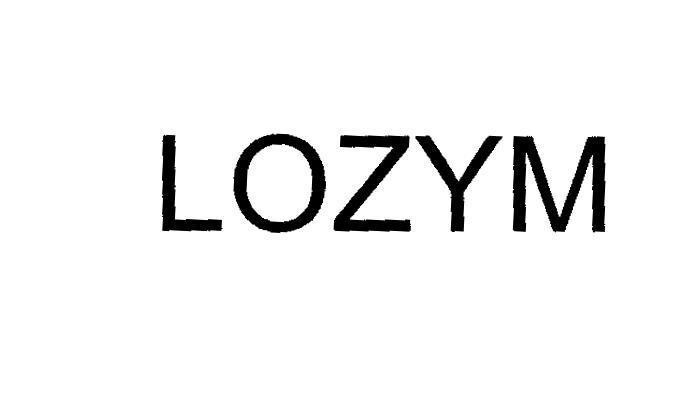 Mẫu nhãn hiệu LOZYM
