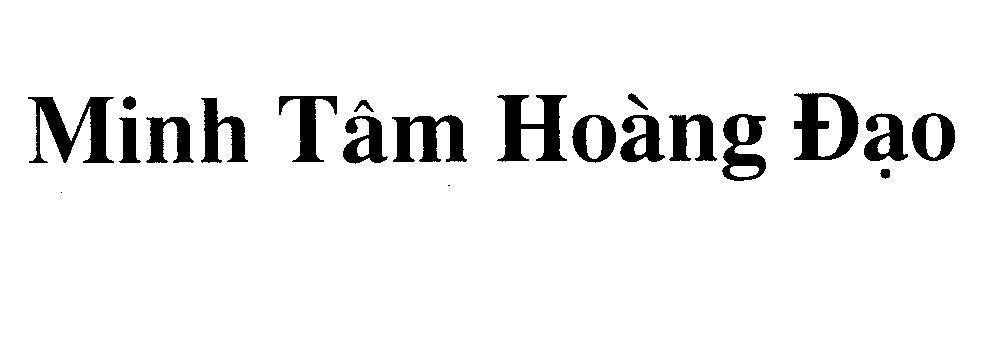 Mẫu nhãn hiệu Minh Tâm Hoàng Đạo