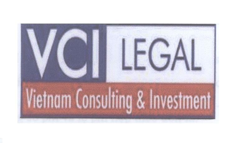 Mẫu nhãn hiệu VCI LEGAL VIETNAM CONSULTING & INVESTMENT