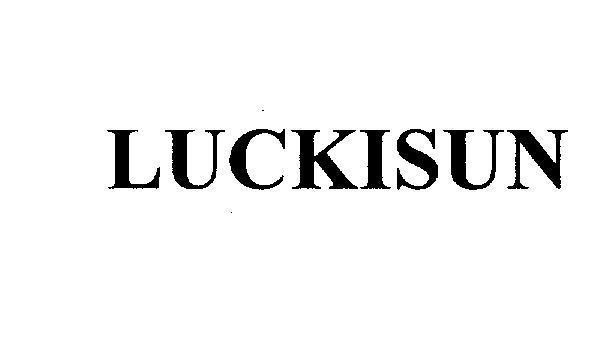 Mẫu nhãn hiệu LUCKISUN