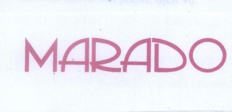 Mẫu nhãn hiệu MARADO