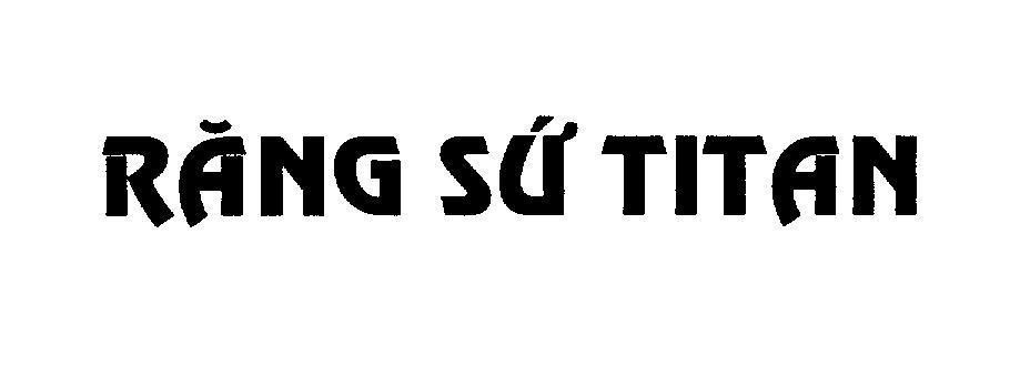 Mẫu nhãn hiệu Răng sứ TITAN