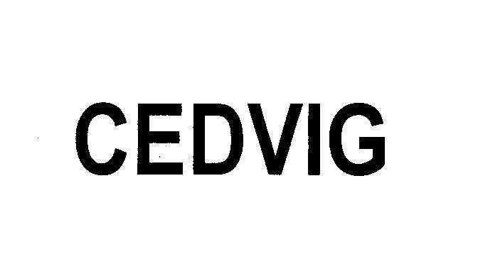 Mẫu nhãn hiệu CEDVIG