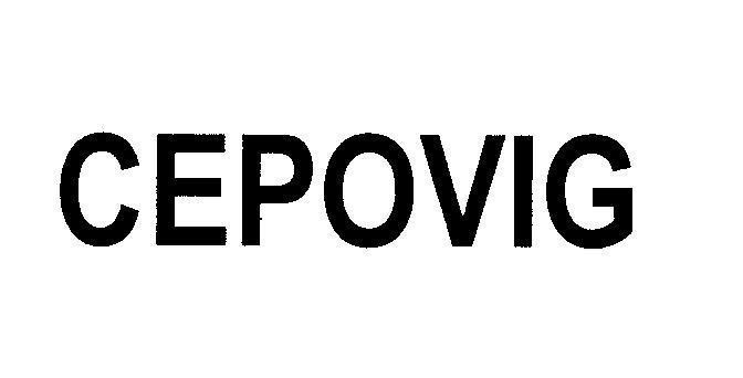 Mẫu nhãn hiệu CEPOVIG