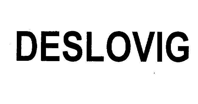 Mẫu nhãn hiệu DESLOVIG
