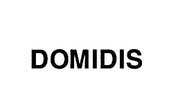 Mẫu nhãn hiệu DOMIDIS