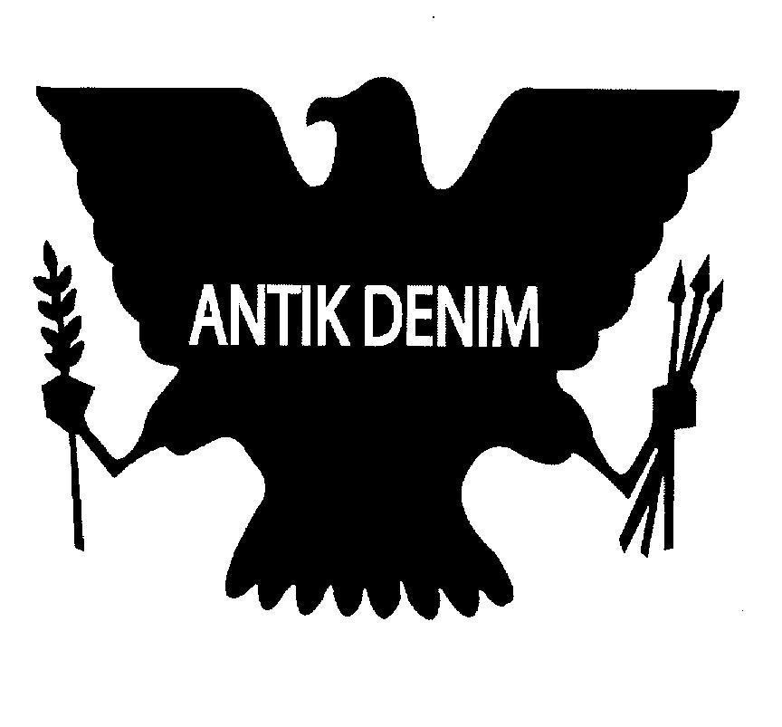 Mẫu nhãn hiệu ANTIK DENIM