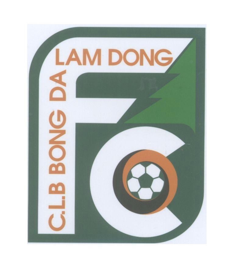 Mẫu nhãn hiệu C.L.B BONG DA LAM DONG FC