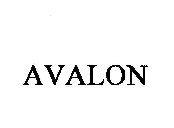 Mẫu nhãn hiệu AVALON