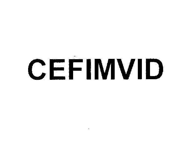 Mẫu nhãn hiệu CEFIMVID