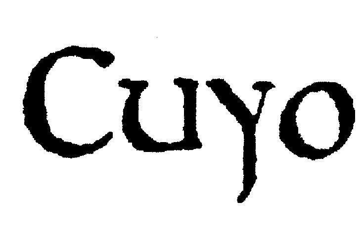 Mẫu nhãn hiệu CUYO