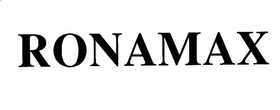 Mẫu nhãn hiệu RONAMAX