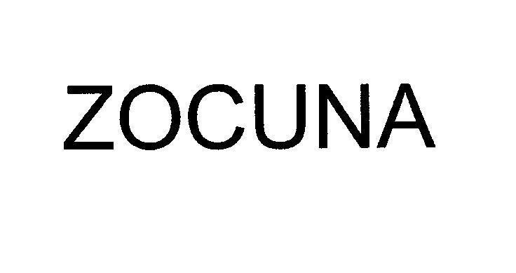 Mẫu nhãn hiệu ZOCUNA