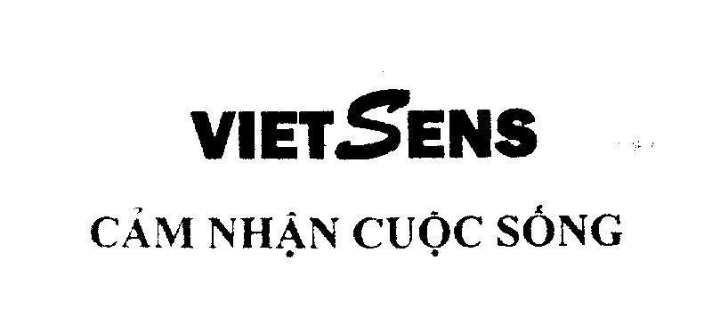 Mẫu nhãn hiệu VIETSENS Cảm Nhận Cuộc Sống