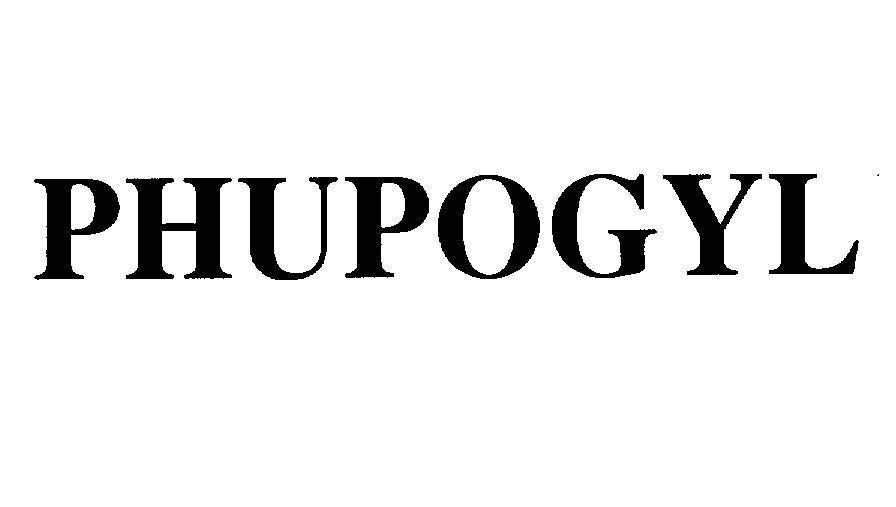 Mẫu nhãn hiệu PHUPOGYL