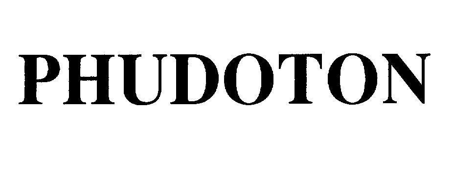 Mẫu nhãn hiệu PHUDOTON
