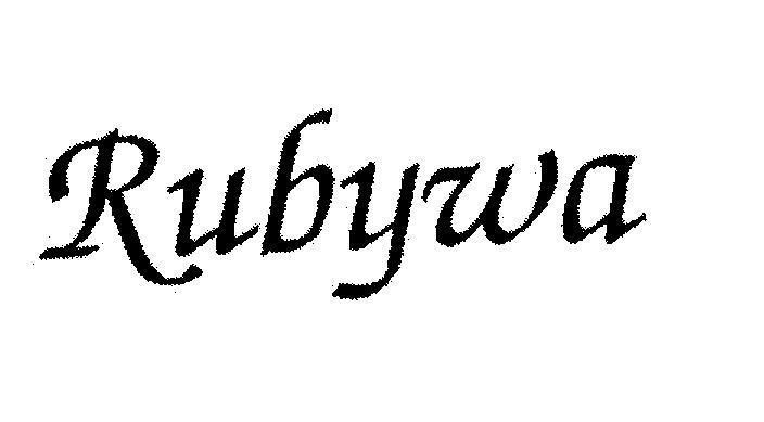 Mẫu nhãn hiệu RUBYWA