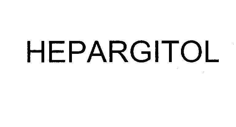 Mẫu nhãn hiệu HEPARGITOL