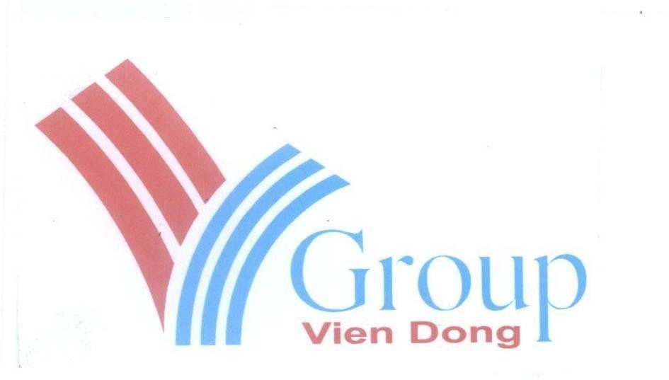 Mẫu nhãn hiệu V GROUP VIEN DONG