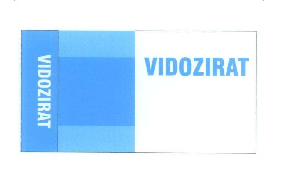 Mẫu nhãn hiệu VIDOZIRAT