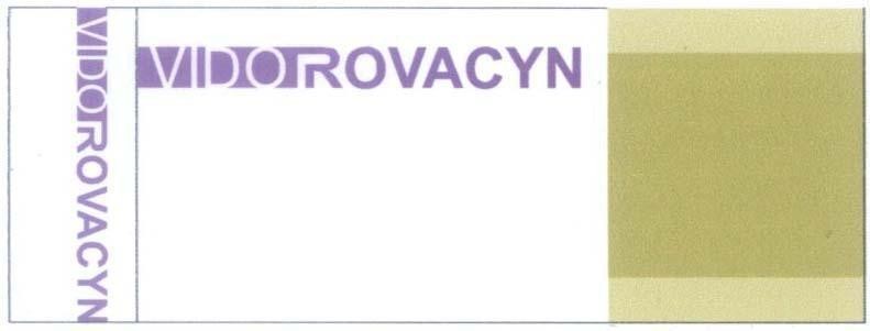 Mẫu nhãn hiệu VIDOROVACYN