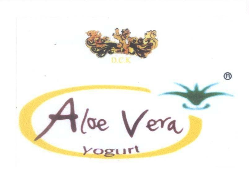 Mẫu nhãn hiệu D C K Aloe Vera YOGURT
