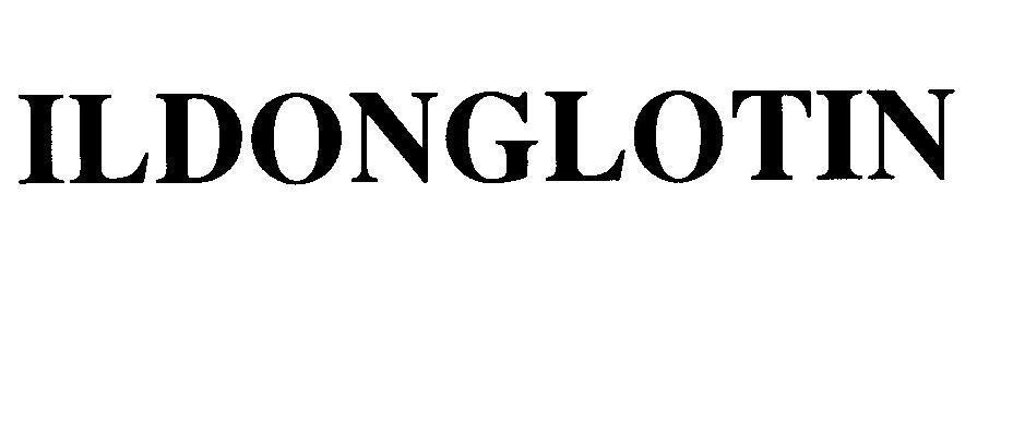 Mẫu nhãn hiệu ILDONGLOTIN