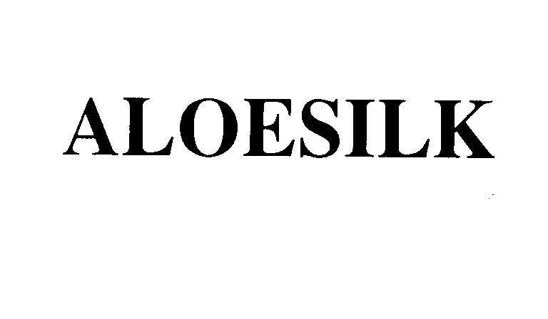 Mẫu nhãn hiệu ALOESILK