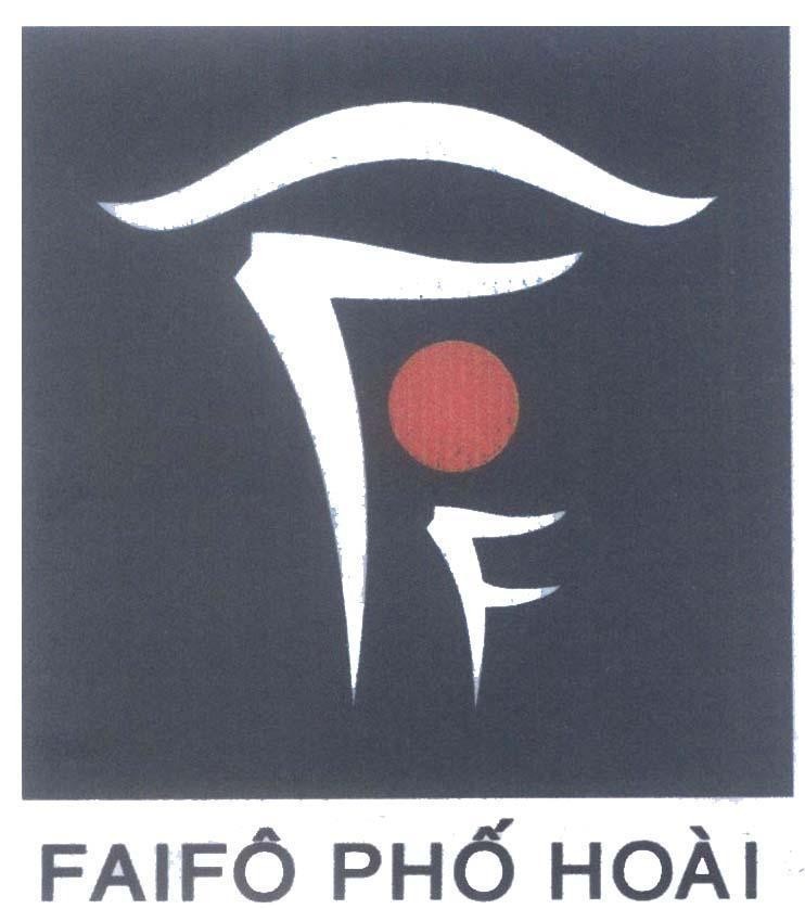 Mẫu nhãn hiệu F FAIFÔ Phố Hoài