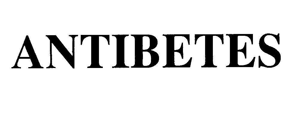 Mẫu nhãn hiệu ANTIBETES