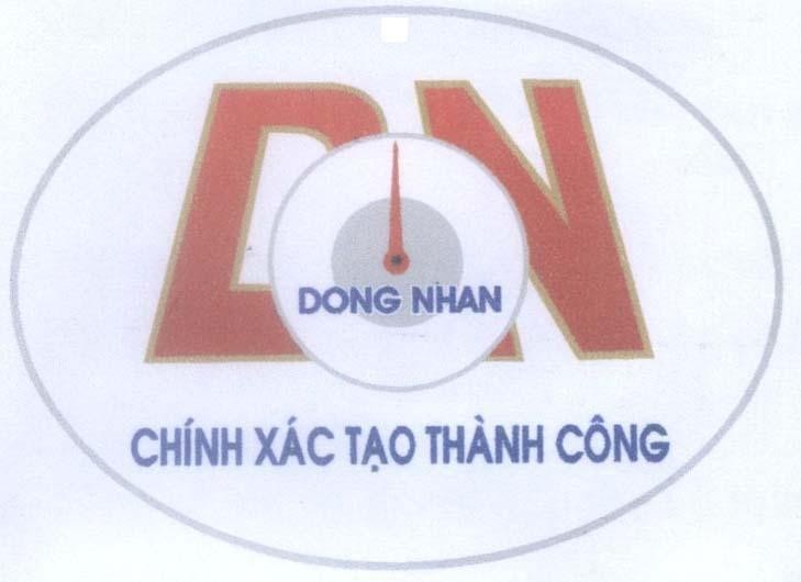 Mẫu nhãn hiệu DN DONG NHAN Chính xác tạo thành công