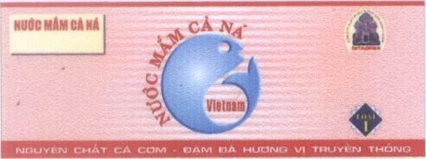 Mẫu nhãn hiệu Nước mắm cà ná NITAGREX Việt Nam
