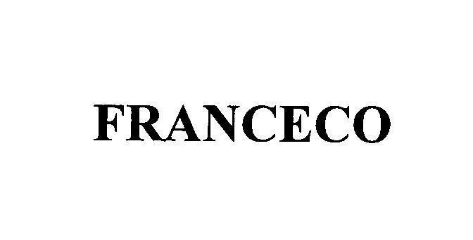 Mẫu nhãn hiệu FRANCECO