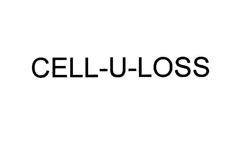Mẫu nhãn hiệu CELL-U-LOSS