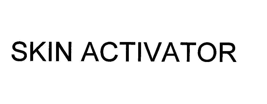 Mẫu nhãn hiệu SKIN ACTIVATOR