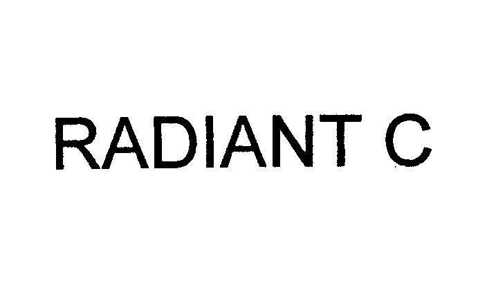 Mẫu nhãn hiệu RADIANT C