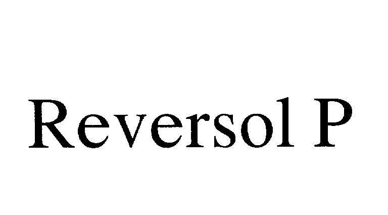 Mẫu nhãn hiệu Reversol P