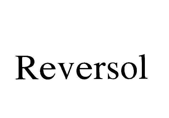 Mẫu nhãn hiệu Reversol