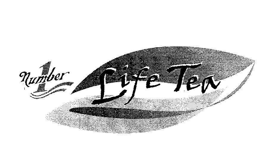 Mẫu nhãn hiệu Number 1 Life Tea