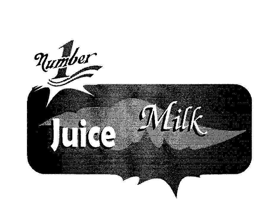 Mẫu nhãn hiệu Number 1 Juice Milk