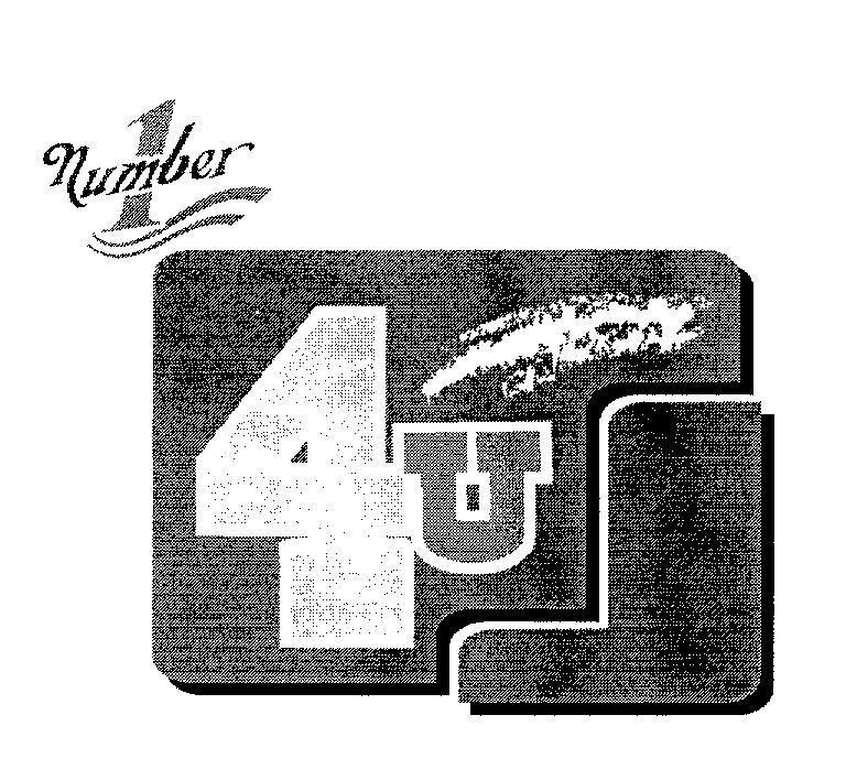 Mẫu nhãn hiệu Number 1 4U