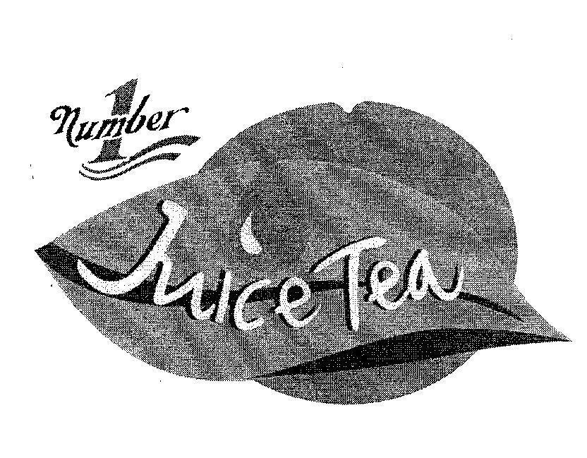 Mẫu nhãn hiệu Number 1 Juice Tea