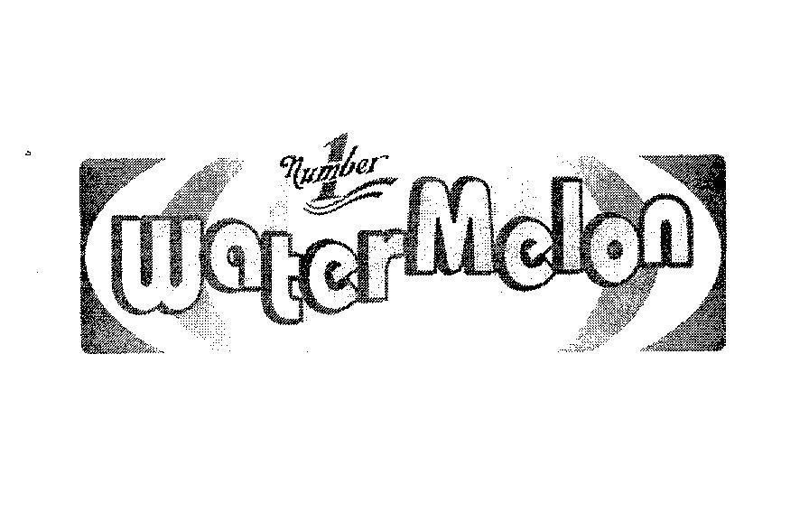 Mẫu nhãn hiệu Number 1 WaterMelon