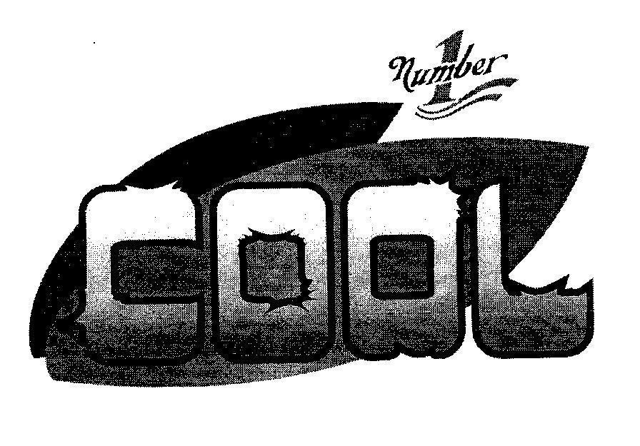 Mẫu nhãn hiệu Number 1 Cool