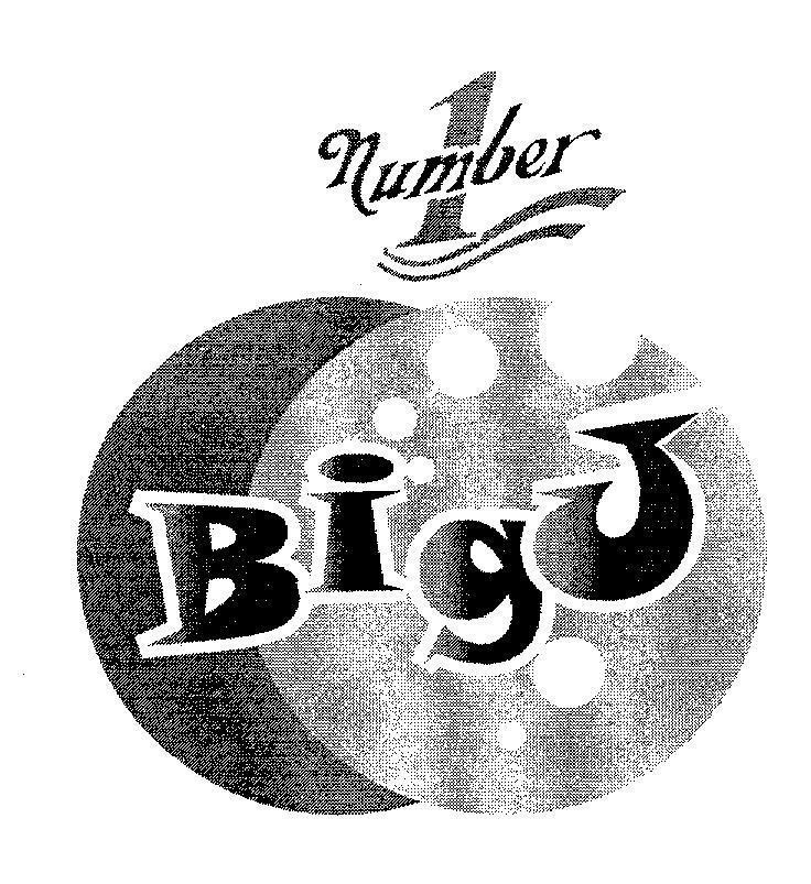 Mẫu nhãn hiệu Number 1 BigJ
