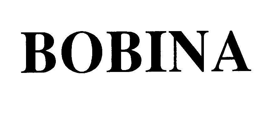 Mẫu nhãn hiệu BOBINA