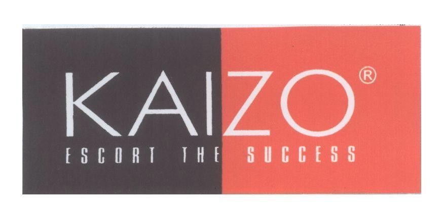 Mẫu nhãn hiệu KAIZO ESCORT THE SUCCESS R