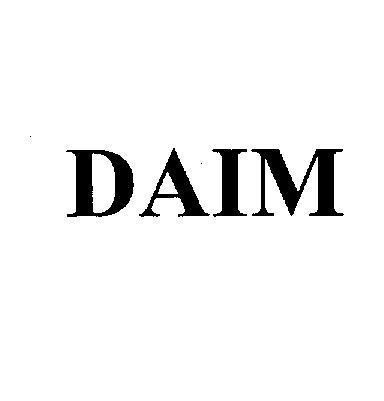 Mẫu nhãn hiệu DAIM